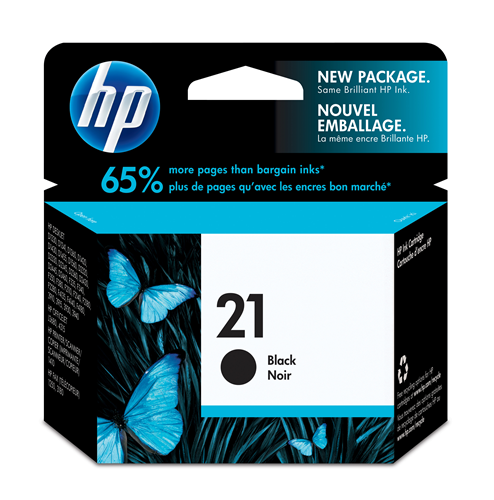 HP 21 Black US Inkjet Print Cartridge EAS - Sensormatic