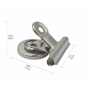 Magnetic Clips 1?? ? 2/Card ? Capacity - 38mm / Pinces magnetiques 1? po ? 2/carte ? capacit? - 38mm