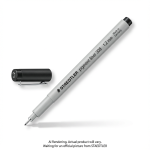 Fineliner pigment liner 1.2 mm black
