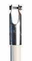 60"/152cm BreakEzy BreakAway Fiberglass handle-WHITE