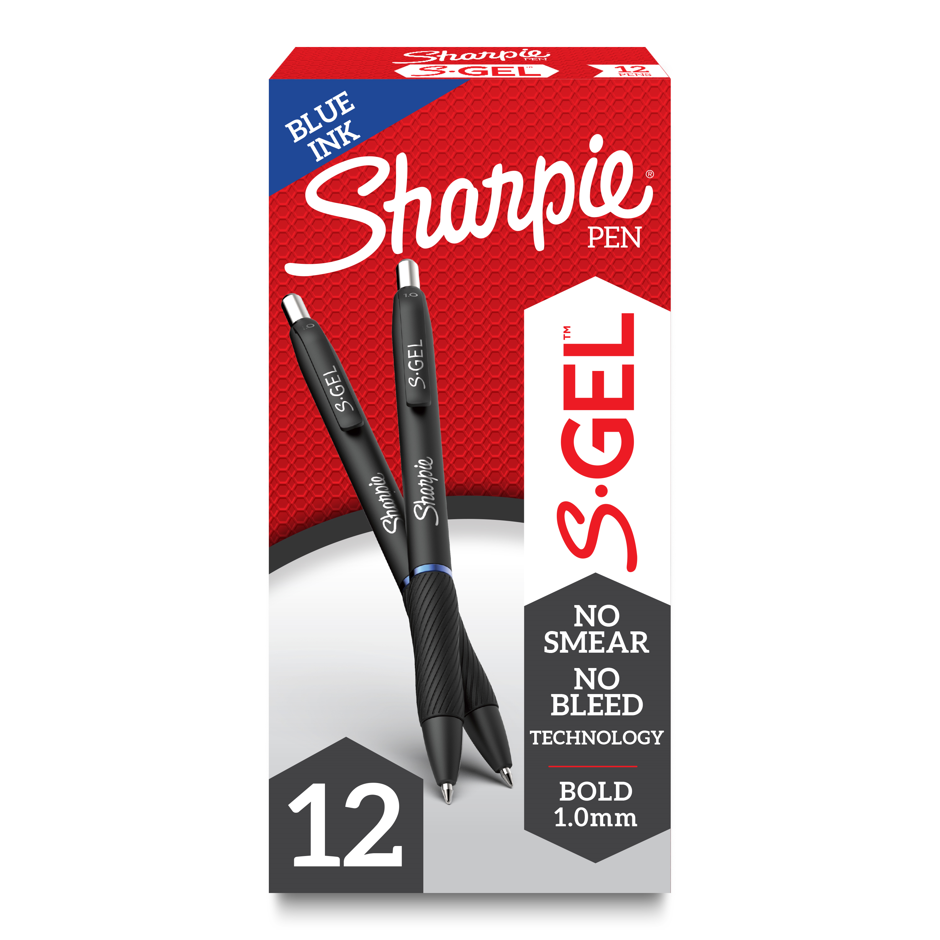 Sharpie S-Gel, Gel Pen, Bold Point (1.0 mm), Blue Ink Gel Pen, 1 Unit