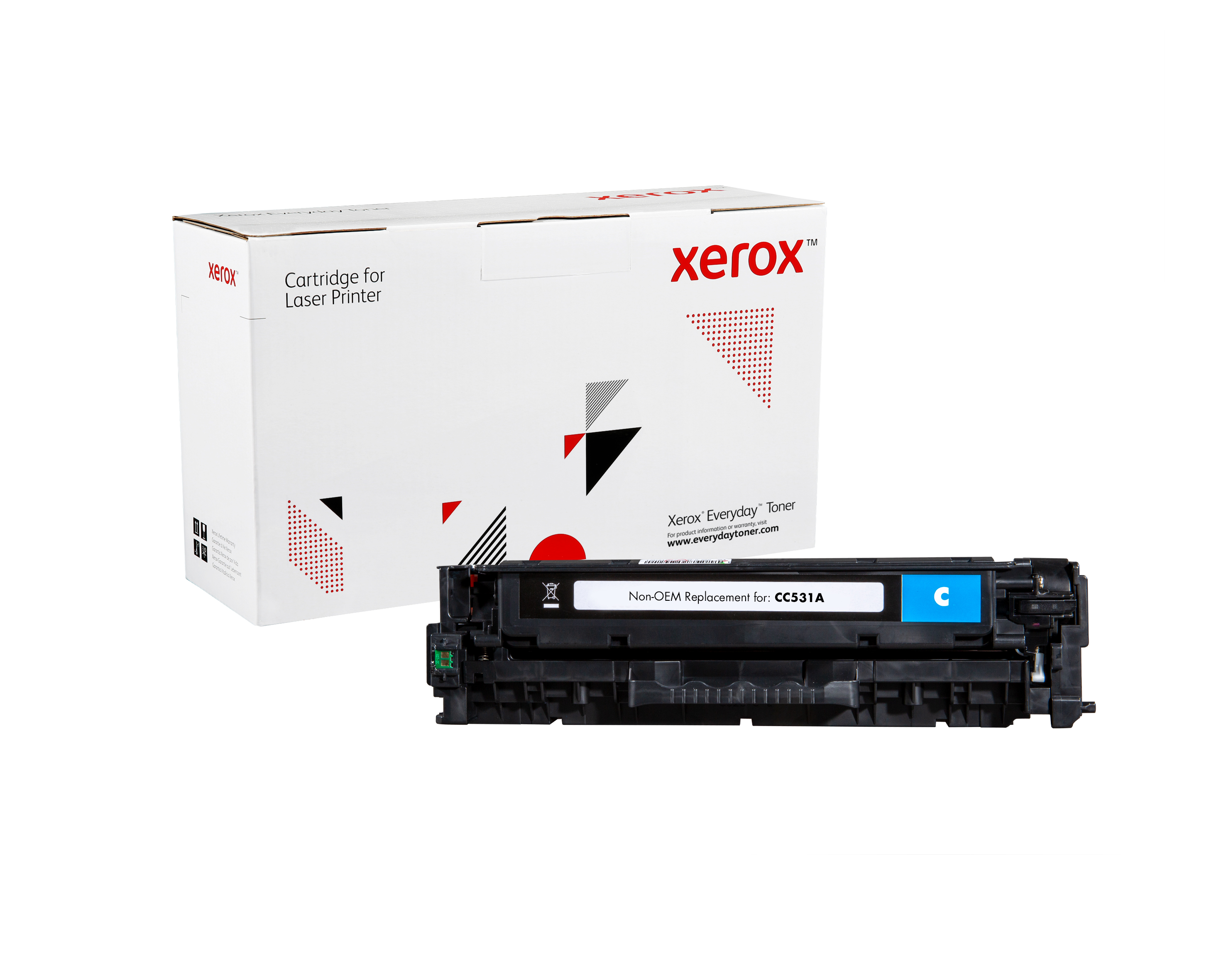 Xerox Everyday Toner Remanufactured HP CC531A ? Cyan ? 2900 pages