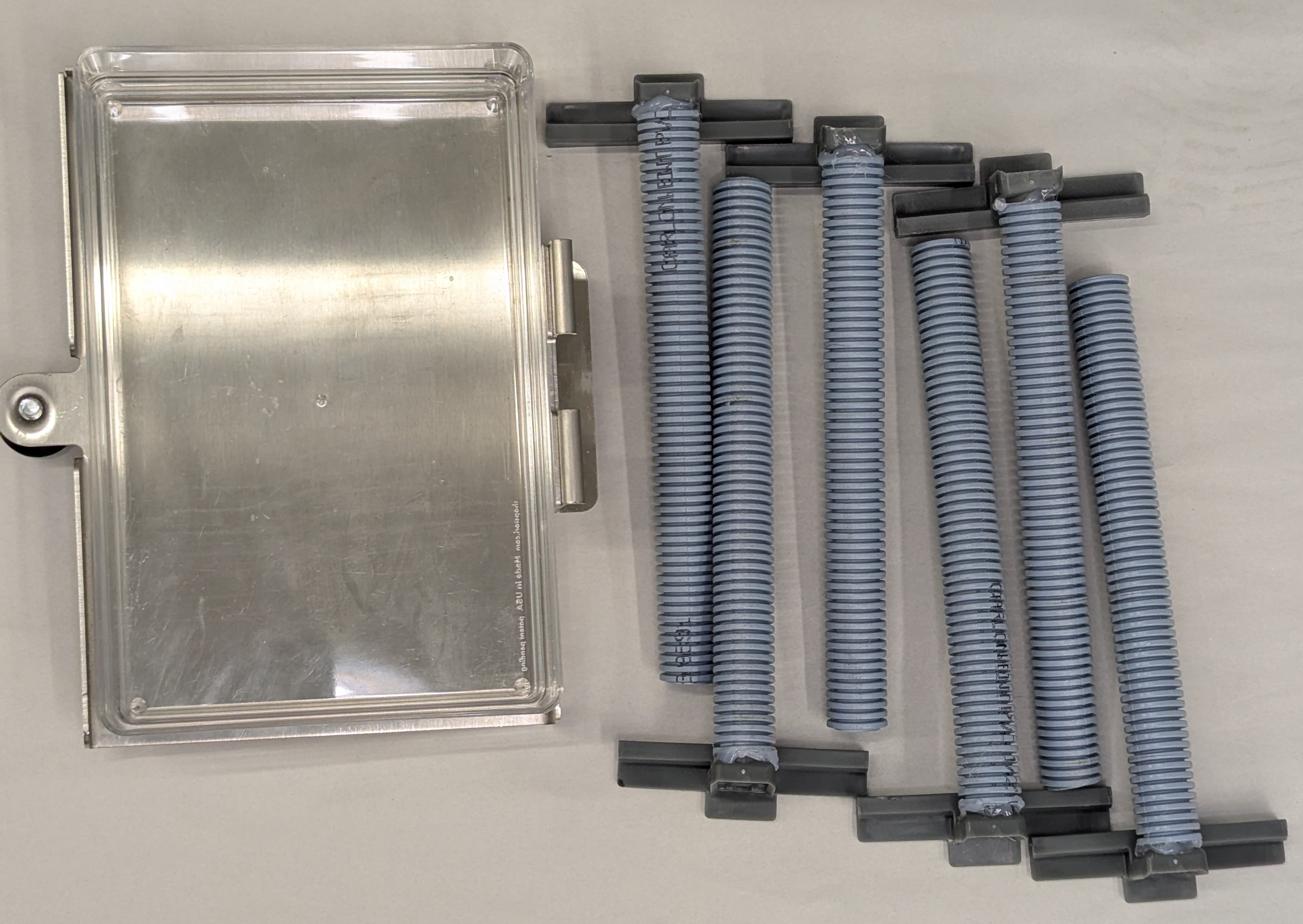RAKABOT TITAN 7 TIER DRAINING PIPE KITS WITH BLACK HOOKS