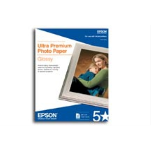 S041945 Epson Ultra Premium Glossy Photo Paper, 5 x 7, 20 sh