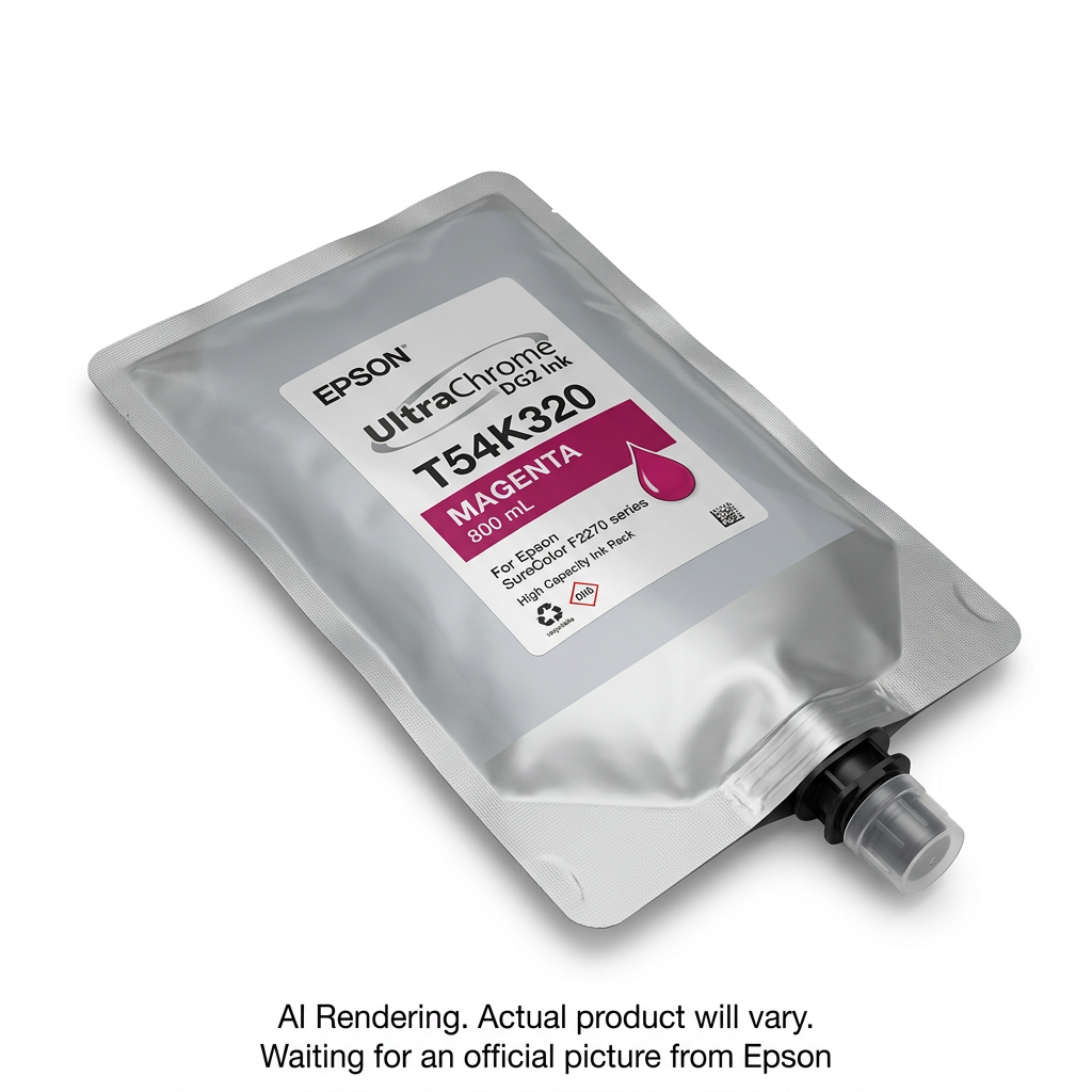 Epson Ultrachrome Dg2 Magenta Ink Pack, 800 Ml