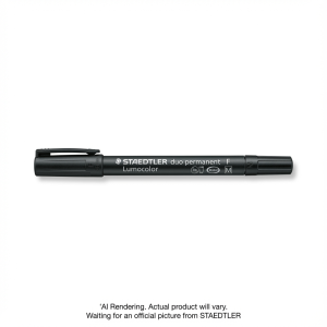 Double-Tip Marker Lumocolor Duo Bla