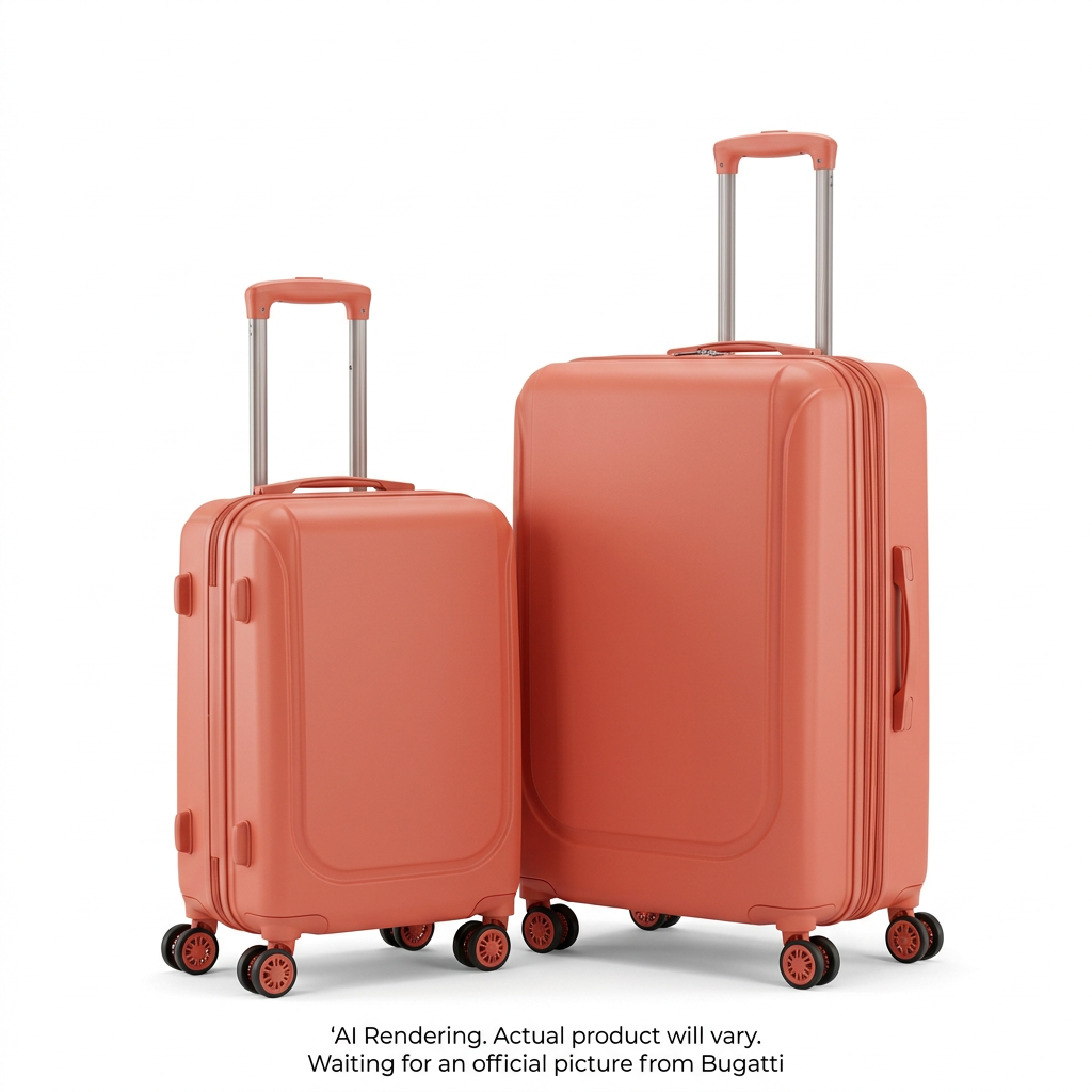 Swiss Mobility CPH 2-Piece ABS Luggage Set - Coral