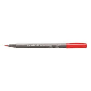 Pigment Brush Pen Red