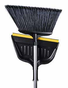 16" Large Ind. Angle Broom W/DustPan