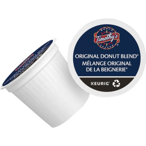 COFFEE-K CUP TIMOTHY'S ORIGINAL DONUT BLEND 24/BX