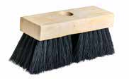7" Black Tampico Tar Applicator Brush 7"X2.5" X 1.1" Wood Block/Tapered Handle sold separately