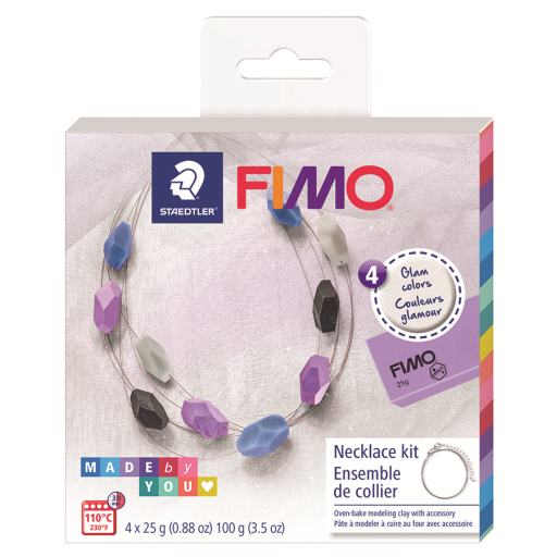 Set Modelling Clay Fimo Diy Necklace