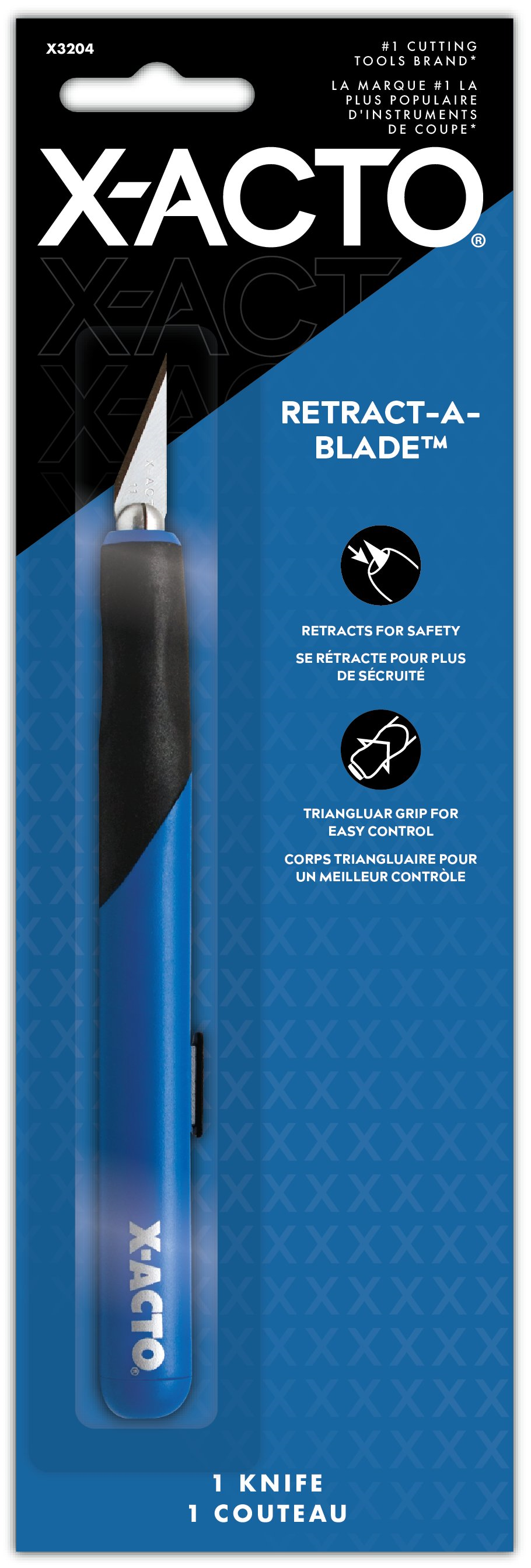 X-Acto Retract-A-Blade Utility Knife, Includes #11 Blade, Blue