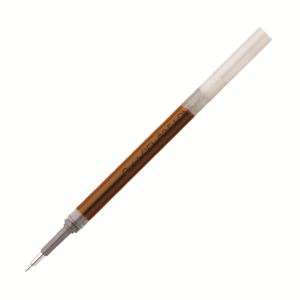 Refill Ink - For EnerGel Gel Pen, (0.5mm) Fine Point Needle Tip, Brown Ink