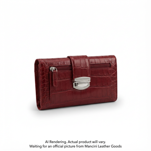 Croco RFID Secure Trifold Wallet