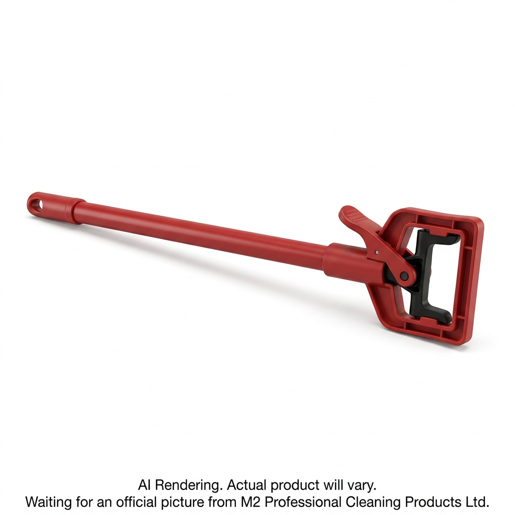 60" Snap 2 Go Mop Handle - Fiberglass - RED