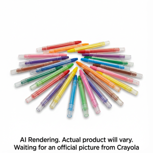 24 Mini Twistables Crayons, SS Smash Ups