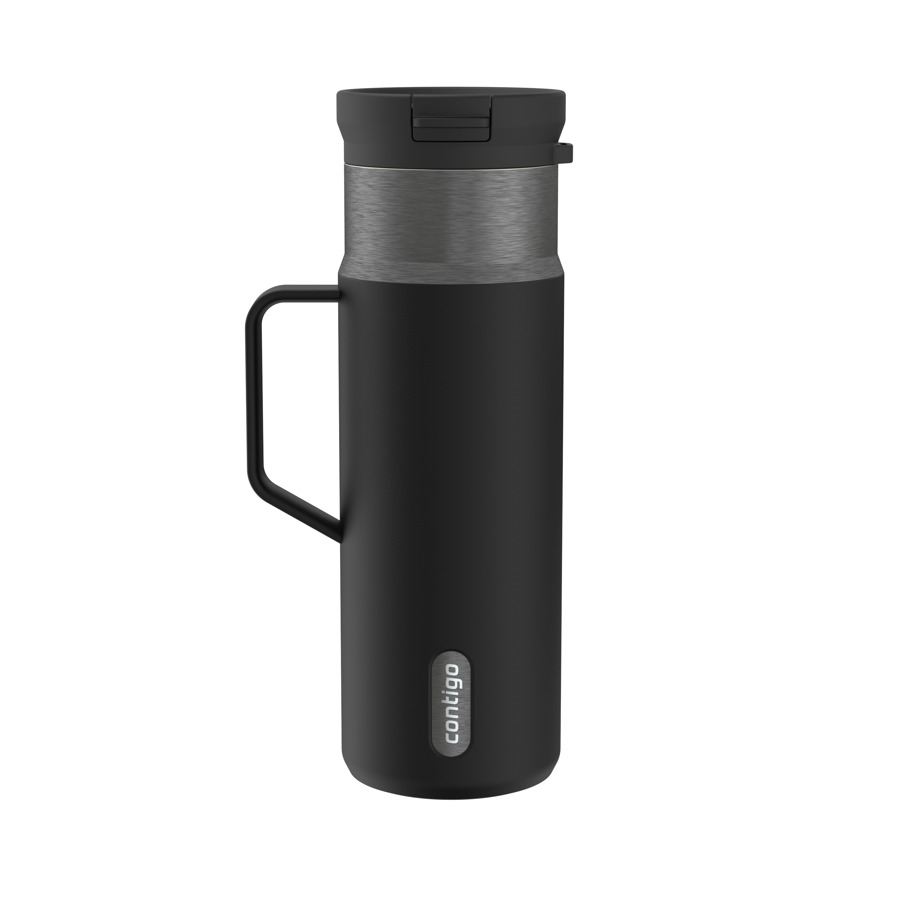 Contigo 20 oz Handled Snapseal PVD - Licorice Gunmetal - Premium