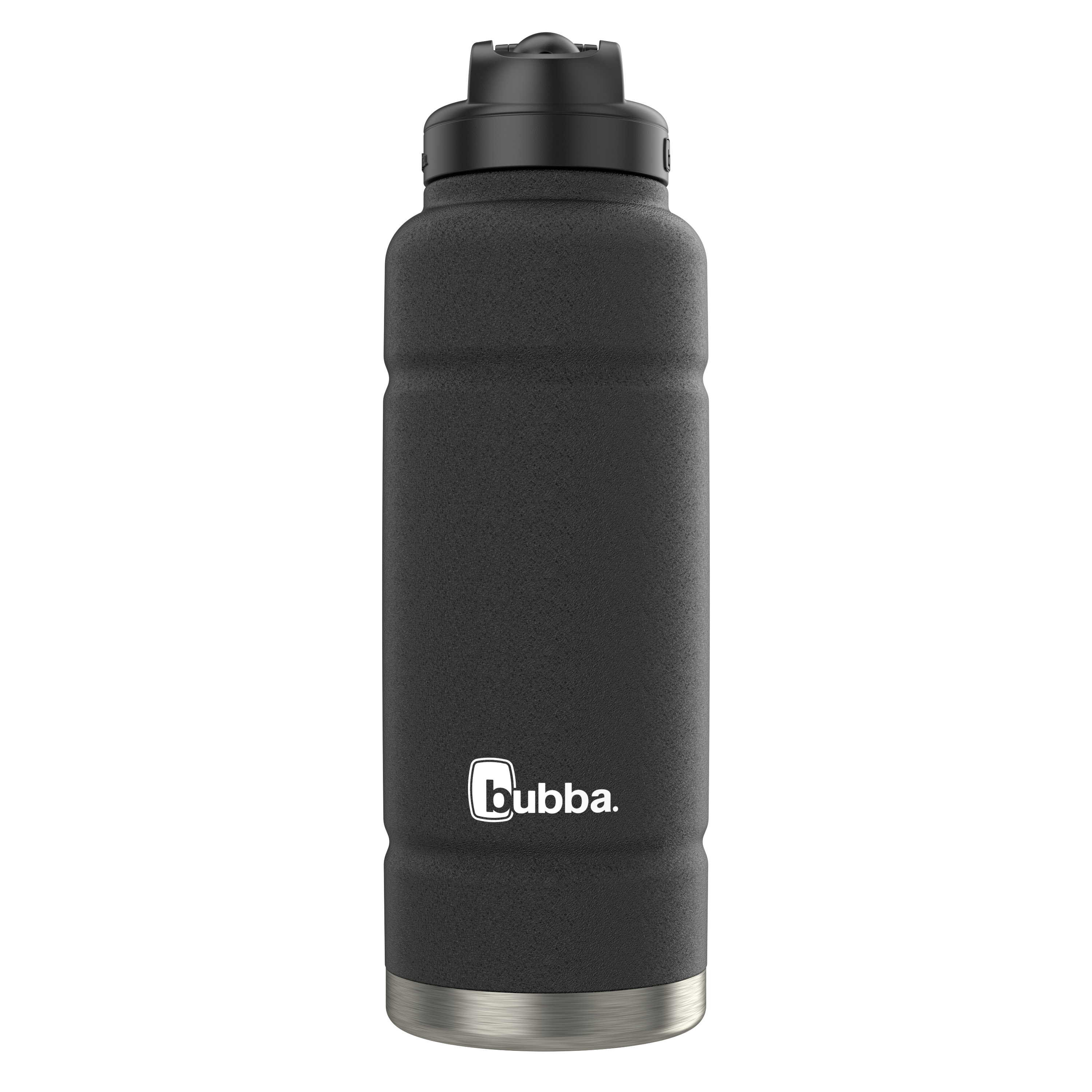 bubba Trailblazer Stainless Steel Water Bottle with Straw Lid, 40 oz (1.18 L), Vacuum-Insulated, Straw Lid, Licorice
