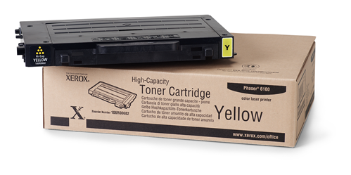 PHASER 6100 YELLOW HIGH CAPACITY TONER CARTRIDGE