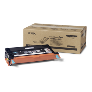 XEROX CYAN STANDARD CAPACITY PRINT CARTRIDGE PHASER 6180