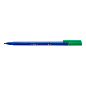 Fibre tip pen tripl.col. 1mm Green