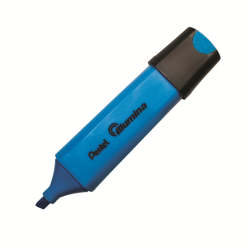 Illumina Liquid Highlighter, Chisel Tip, Sky Blue Ink