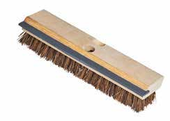 11" Wood Deck Brush w Squeegee - Palmyra/Bassine