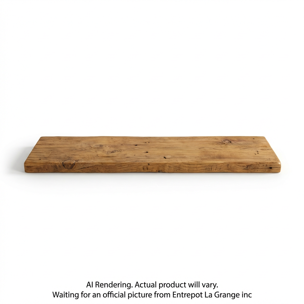 Solid Wood Shelf 36"L x 10"D x 1" T Honey