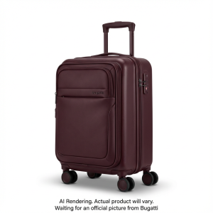 Bugatti Munich Pro Front Pocket Carry-On Luggage - Abs + Pc Blend - Fig