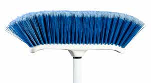 Venus Lrg Indoor Curved Mag Broom Blue w/48" Metal Handle