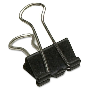 Fold Back Clips 3/4" ? 19 mm - 12 Per Box / Pince-notes 3/4 po ? 19 mm - 12 par boite