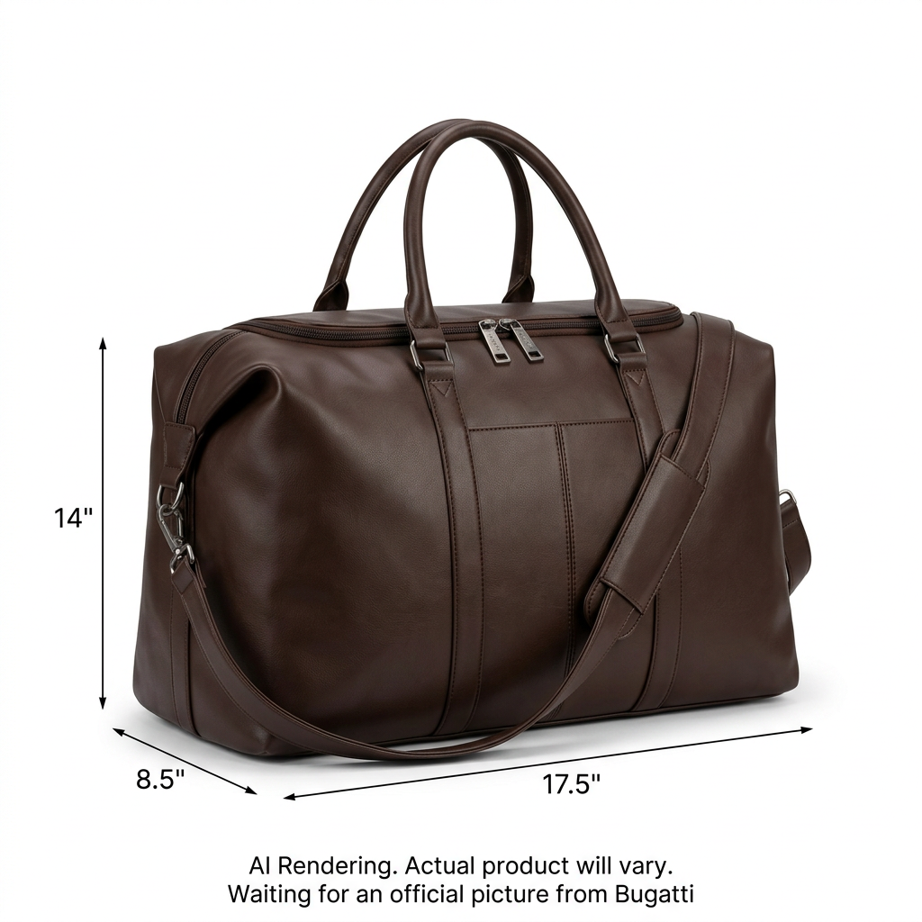 Bugatti-Duffle Bag-Lagos-PU-Espresso