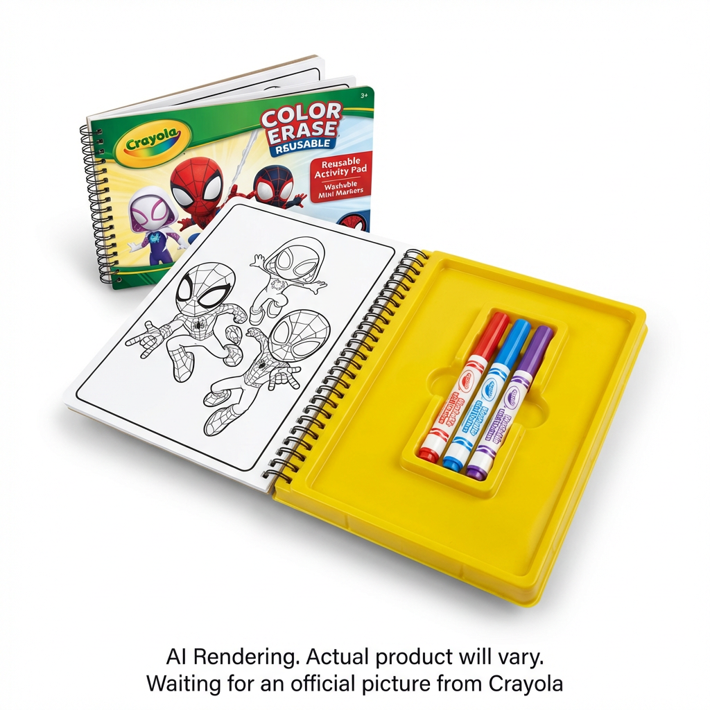 Reusable Activity Pad, Spidey & Friends