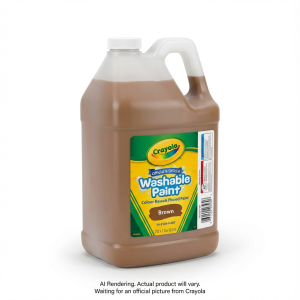 128oz. Wash Paint, Brown (English Only)