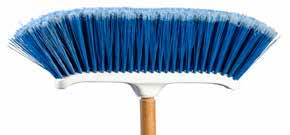 Venus Lrg Indoor Curved Mag Broom w/48" Wood Handle