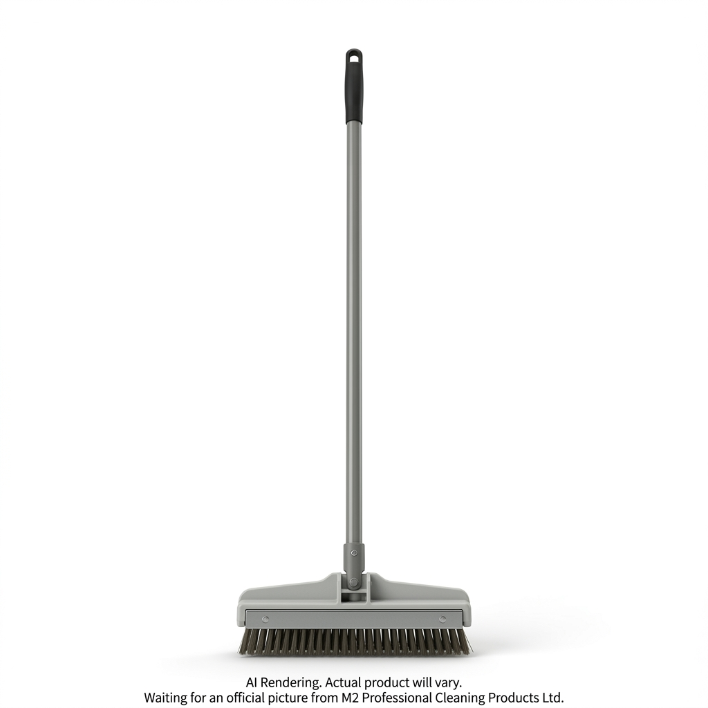 Venus Tall Boy Indoor Outdoor Mag Broom w/48" white Metal Handle