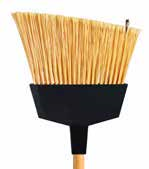 13" Large Angle Broom w/48" Wood handle