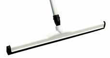 Moss Squeegee Plastic w/natural Rubber 24"/60cm-White