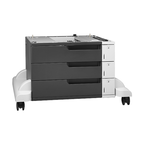 HP LaserJet 3x500 Sheet Feeder and Stand