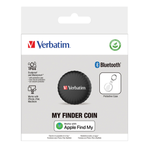 Verbatim My Finder Bluetooth Coin 1pk Blk