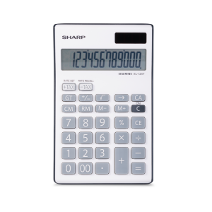 SHARP EL124TGY Twin Power 12-digit Display