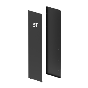 TITAN 5 tier Black Panels